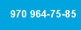 970 964-75-85